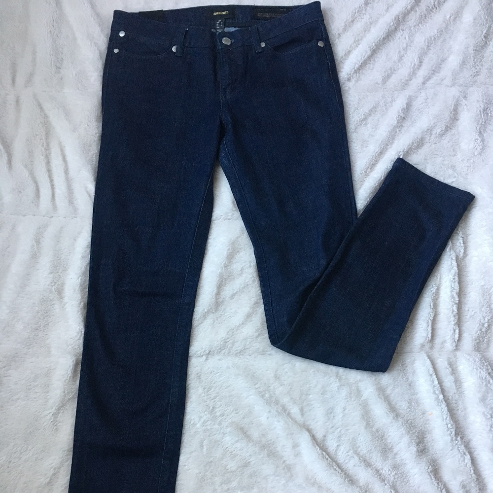 INSIGHT FIFTYONE Women's Dark Blue Skinny Jeans